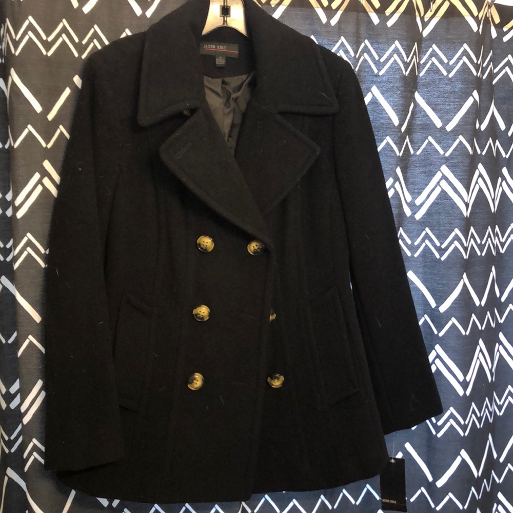 NWT Black Peacoat ❄️